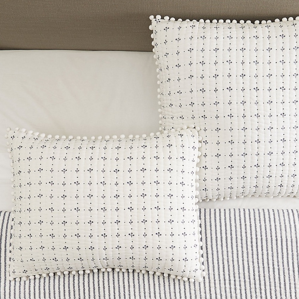 Quilted Standard Shams Set of 2 - Picture 3 of 10